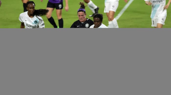 Gotham F.C. plays against Orlando Pride